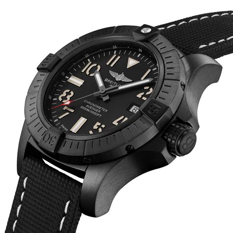 breitling avenger 44 night mission|Breitling Avenger seawolf night mission.